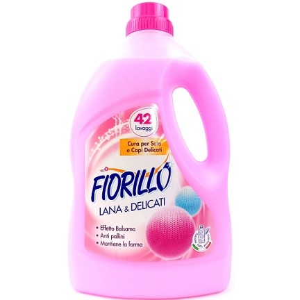 Fiorillo Lana gel 2,5l/42dávek na jemné - Drogerie Prací prostředky Prací gely do 50 dávek